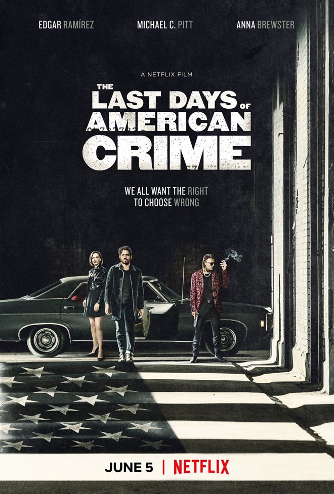 The Last Days of American Crime (Netflix) Large Poster