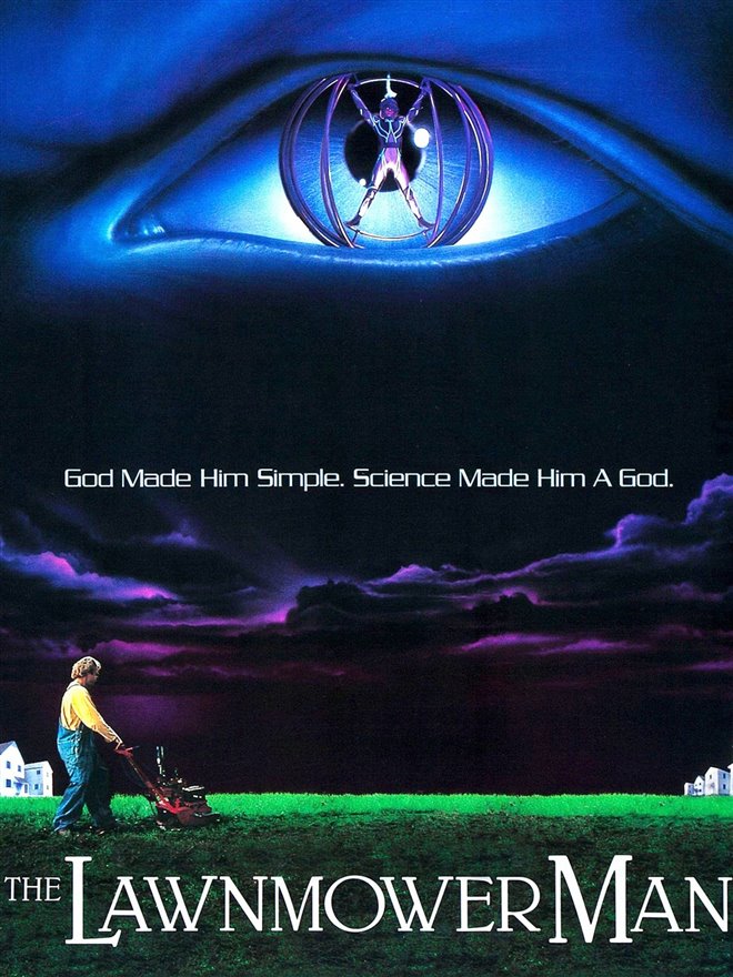 The Lawnmower Man Large Poster