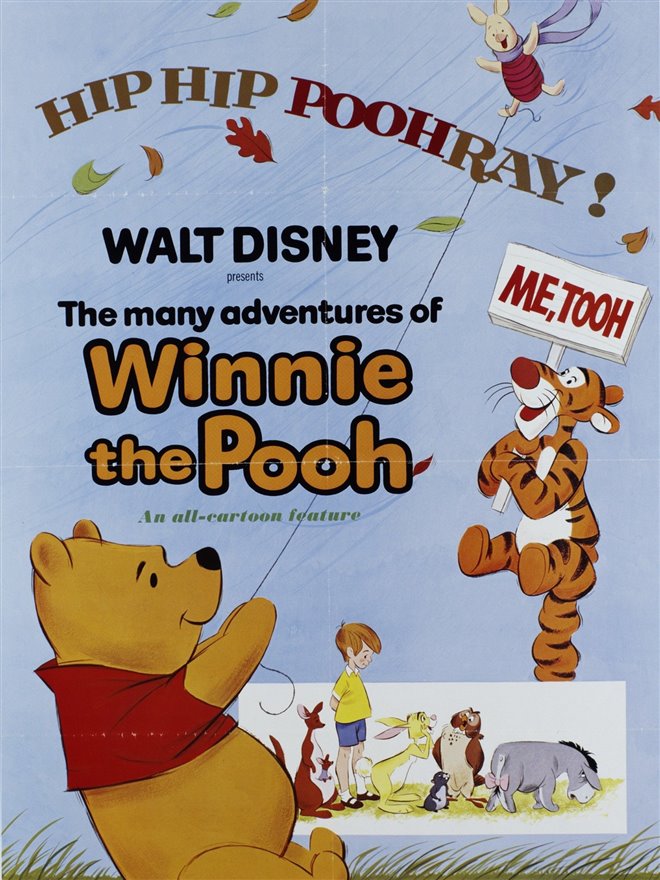 The Many Adventures of Winnie the Pooh Large Poster