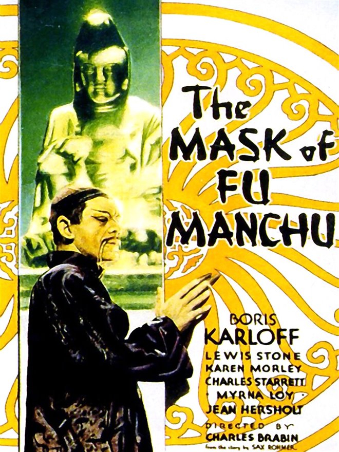 The Mask of Fu Manchu Large Poster