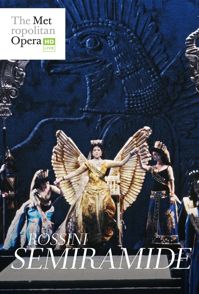 The Metropolitan Opera: Semiramide Large Poster