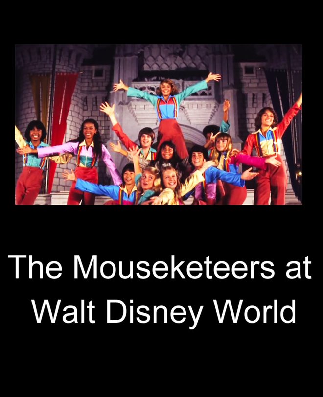 The Mouseketeers at Walt Disney World Large Poster