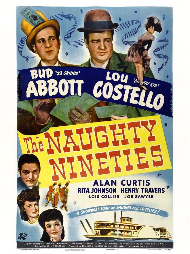 The Naughty Nineties Large Poster