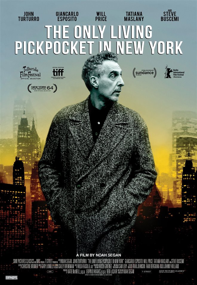 The Only Living Pickpocket in New York Large Poster