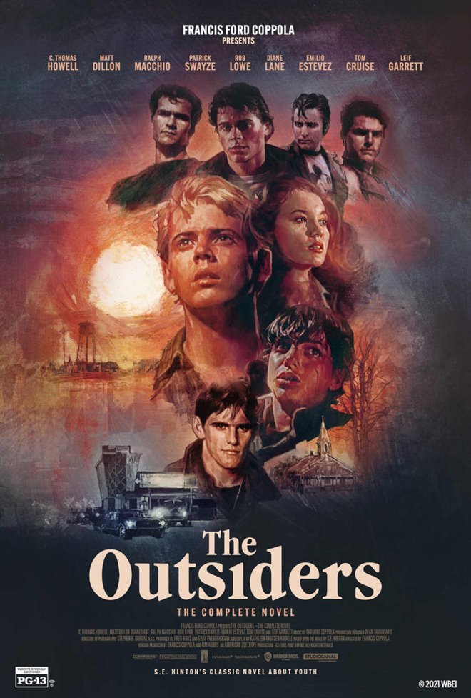 The Outsiders: The Complete Novel Large Poster