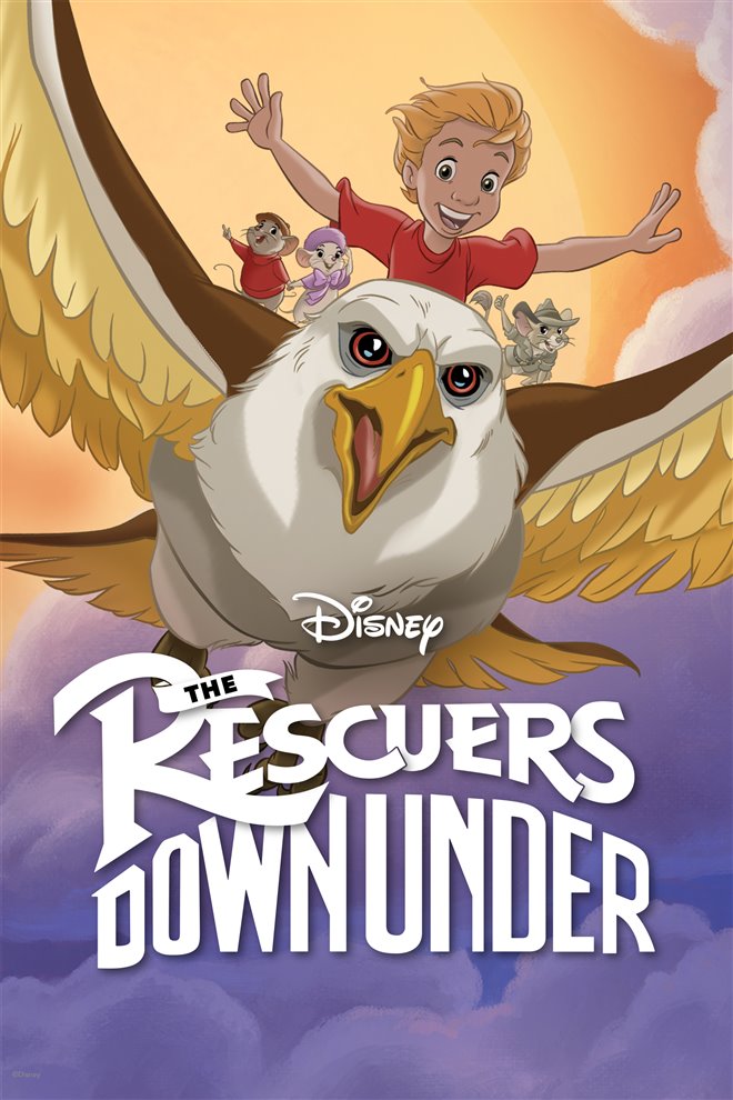 The Rescuers Down Under Large Poster