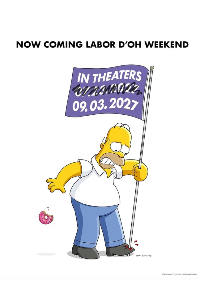 The Simpsons Movie 2 Large Poster