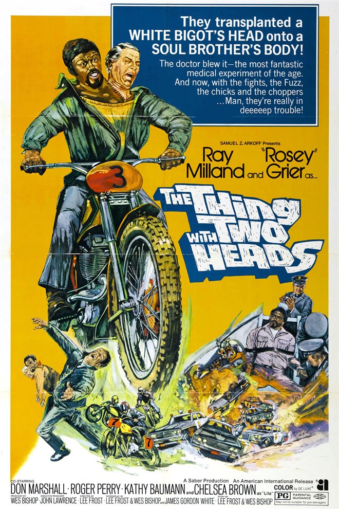 The Thing With Two Heads Large Poster