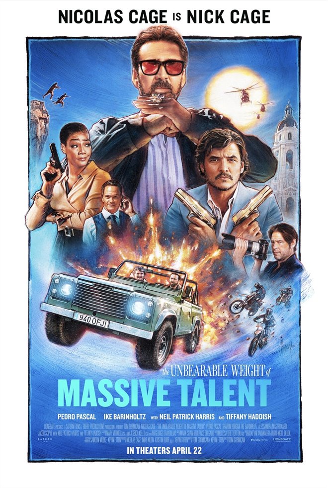 The Unbearable Weight of Massive Talent Large Poster