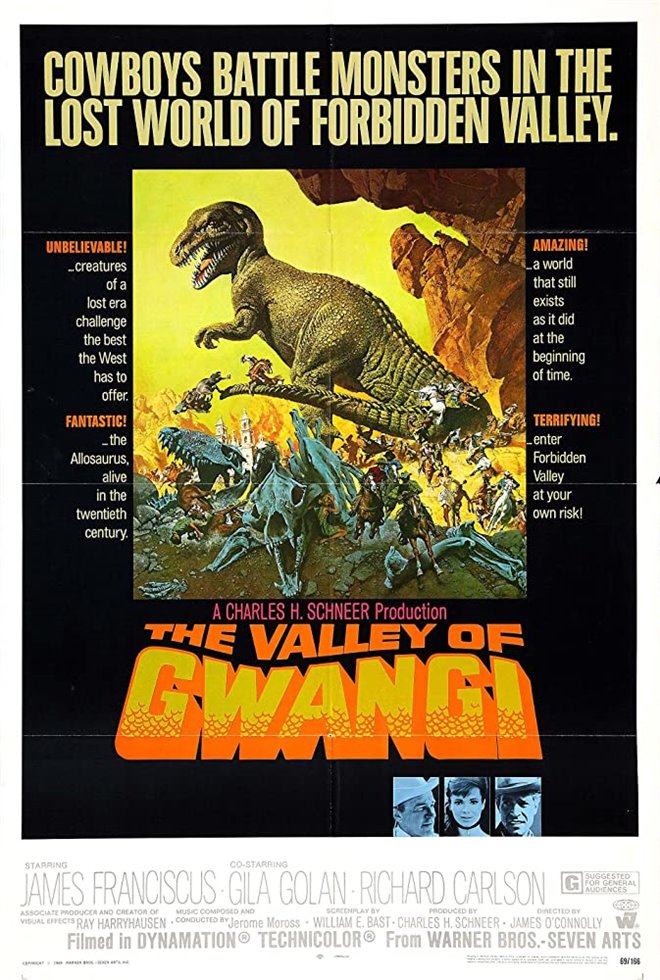 The Valley of the Gwangi Large Poster