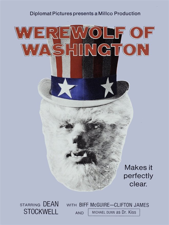 The Werewolf of Washington Large Poster