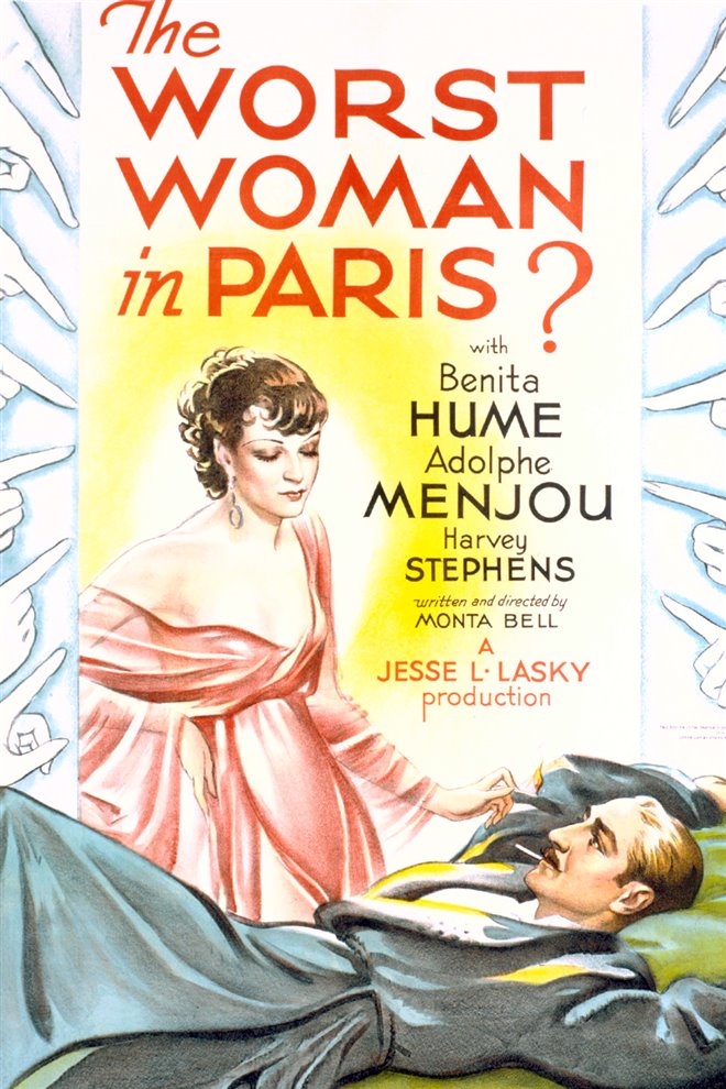 The Worst Woman in Paris Large Poster