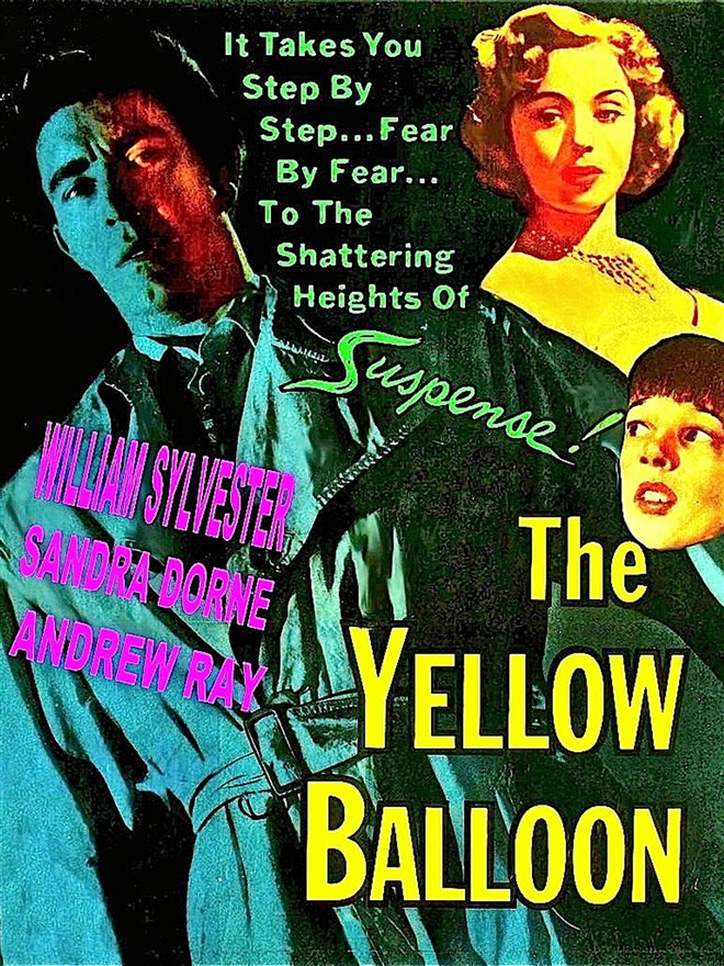 The Yellow Balloon Large Poster