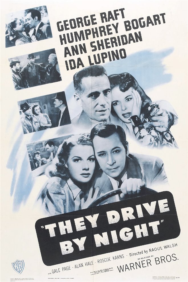 They Drive by Night (1940) Large Poster