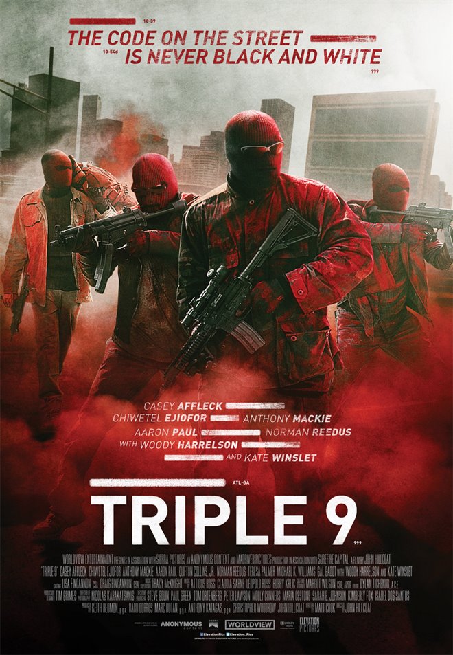 Triple 9 Large Poster