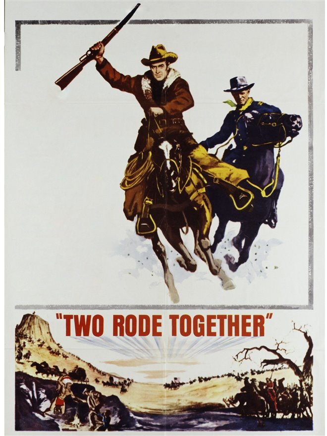 Two Rode Together Large Poster