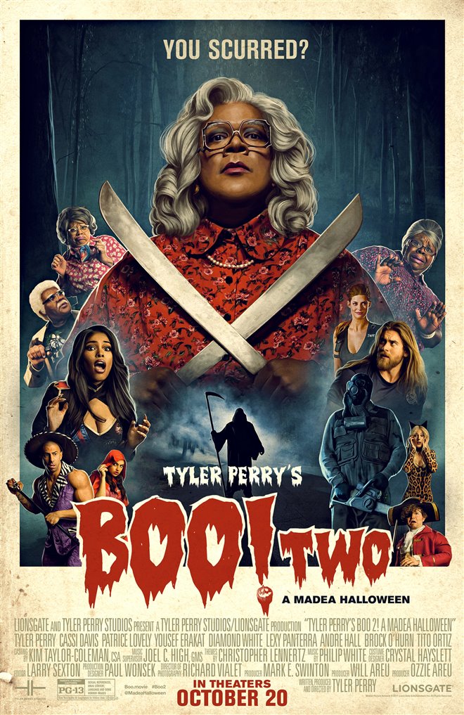 Tyler Perry's Boo 2! A Madea Halloween Large Poster