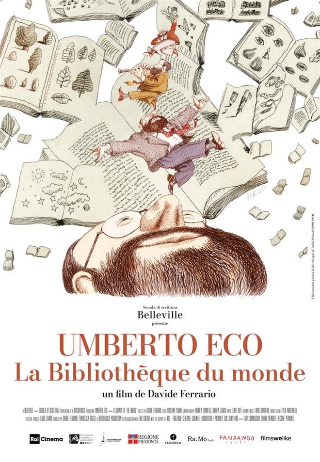 Umberto Eco : La bibliothèque du monde (v.o.s-t.f.) Large Poster