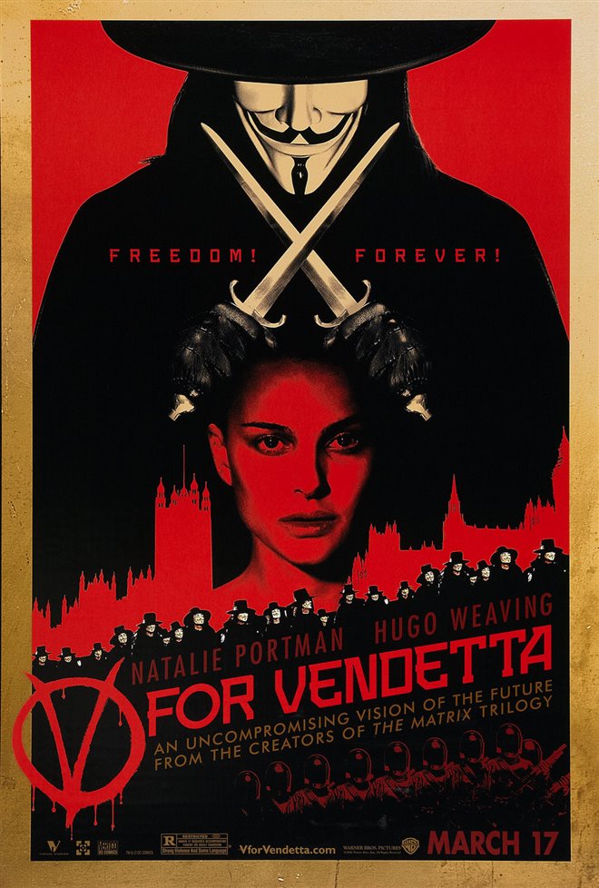 V for Vendetta Large Poster