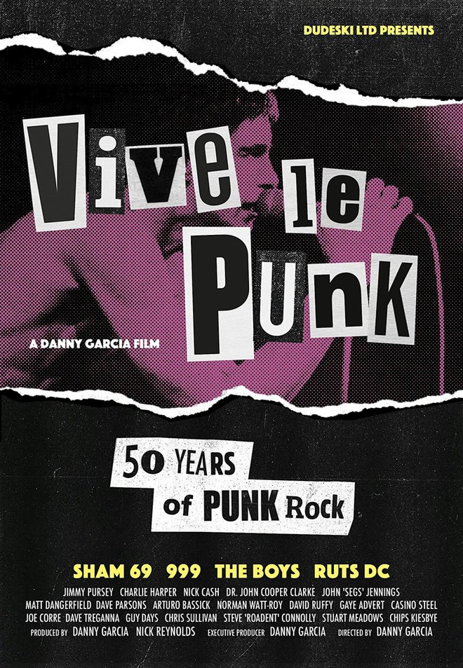 Vive Le Punk Large Poster