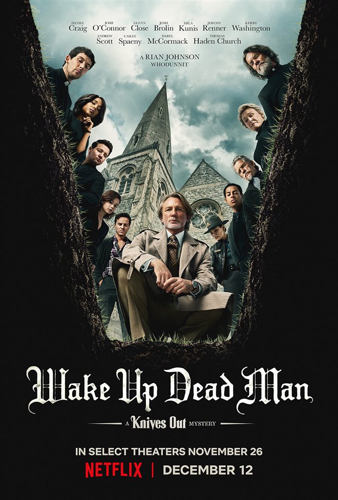 Wake Up Dead Man: A Knives Out Mystery (Netflix) Large Poster