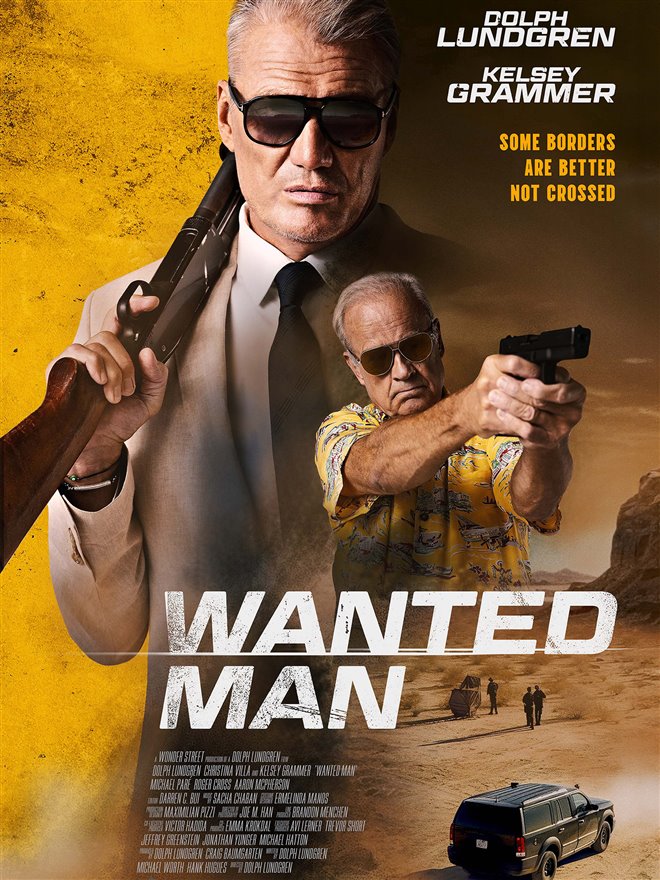 Wanted Man Large Poster