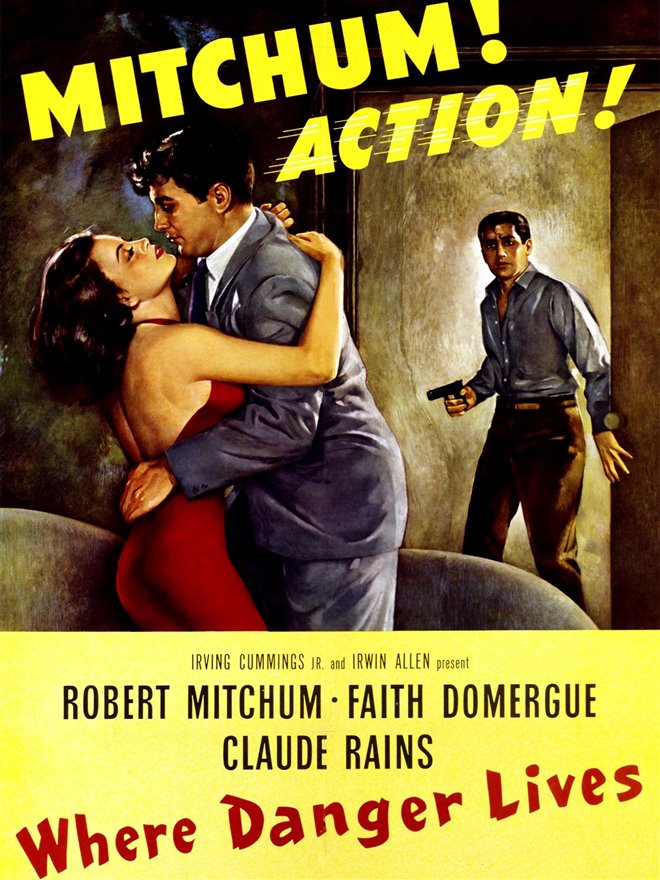 Where Danger Lives Large Poster
