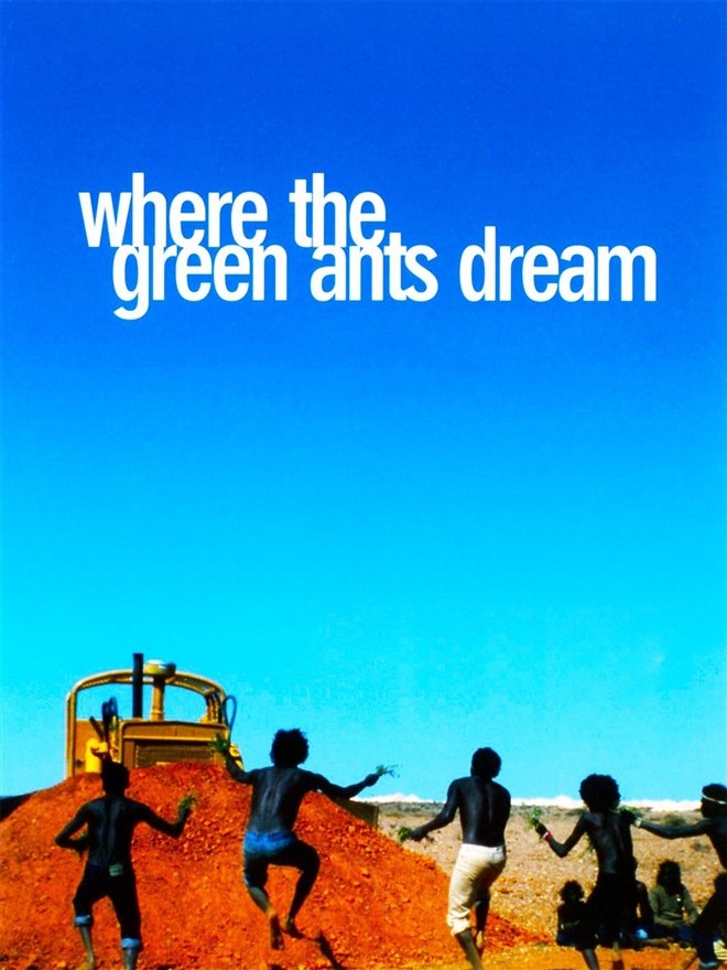 Where the Green Ants Dream (Wo die grunen Ameisen traumen) Large Poster