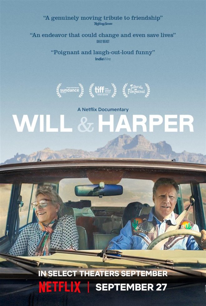 Will & Harper Large Poster