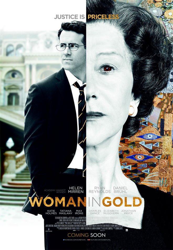 Woman in Gold Large Poster