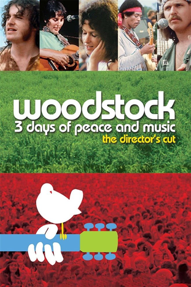 Woodstock: Three Days of Peace & Music (The Director's Cut) Large Poster