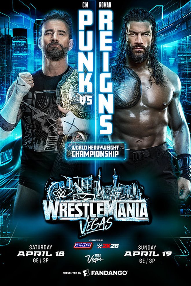 WWE WrestleMania 42 Large Poster