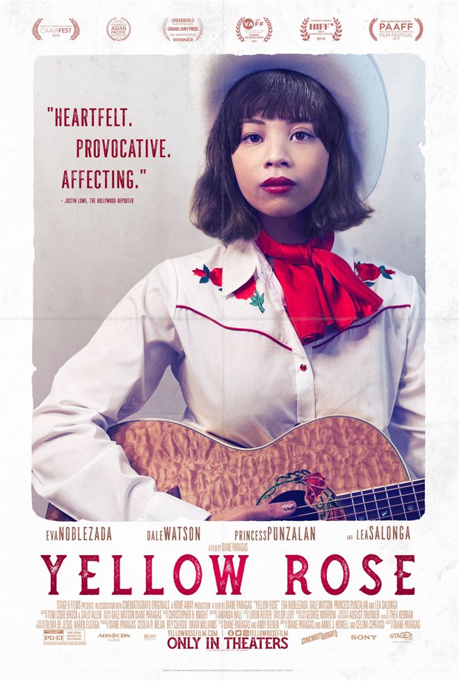 Yellow Rose Large Poster