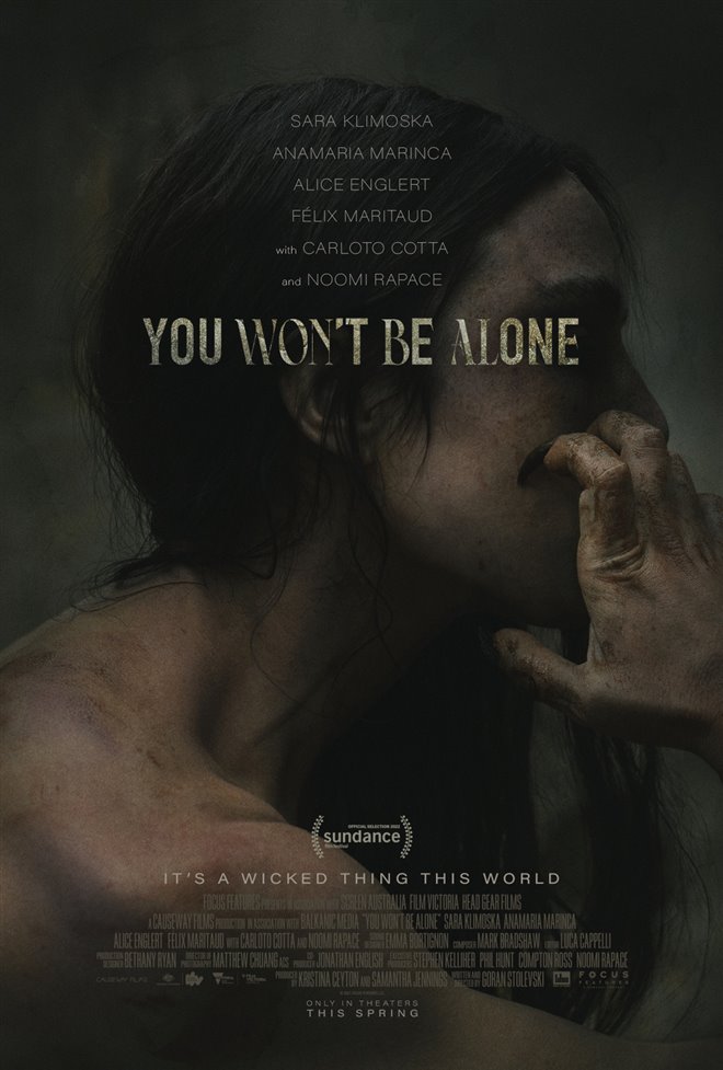 You Won't Be Alone Large Poster