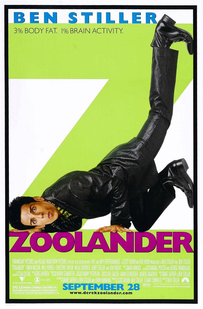 Zoolander Large Poster
