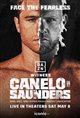 Canelo vs Saunders Poster