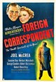 Foreign Correspondent Poster