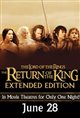 Lord of the Rings: Return of the King - Extended Edition Poster