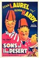 Sons of the Desert (1933) Poster