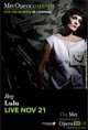 The Metropolitan Opera: Lulu Poster