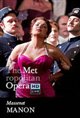 The Metropolitan Opera: Manon Movie Poster