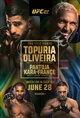 UFC 317: Topuria vs. Oliveira poster