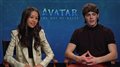 Trinity Jo-Li Bliss and Jack Champion on filming 'Avatar: The Way of Water' Video Thumbnail