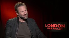 Aaron Eckhart - London Has Fallen Interview Video