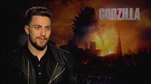 Aaron Taylor-Johnson (Godzilla) - Interview Video