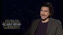 Adam Driver Interview - Star Wars: The Force Awakens Video