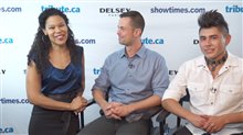 Adam Garnet Jones & Andrew Martin Interview - Fire Song Video