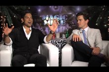 Adam Rodriguez & Matt Bomer (Magic Mike) - Interview Video