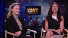 Amber Heard & Andie MacDowell Interview - Magic Mike XXL Video