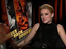 Amber Heard (Never Back Down) - Interview Video